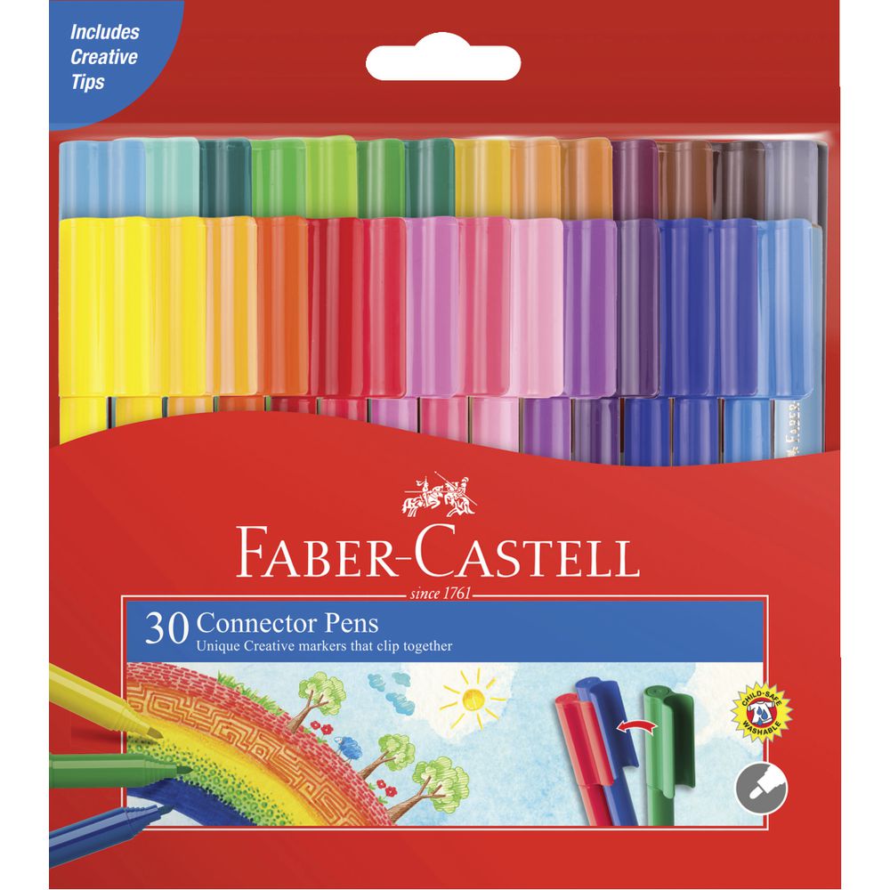 FaberCastell 50 Connector Pens  50 Shades  Rangbeerangeecom  Colourful  Stationery Sellers