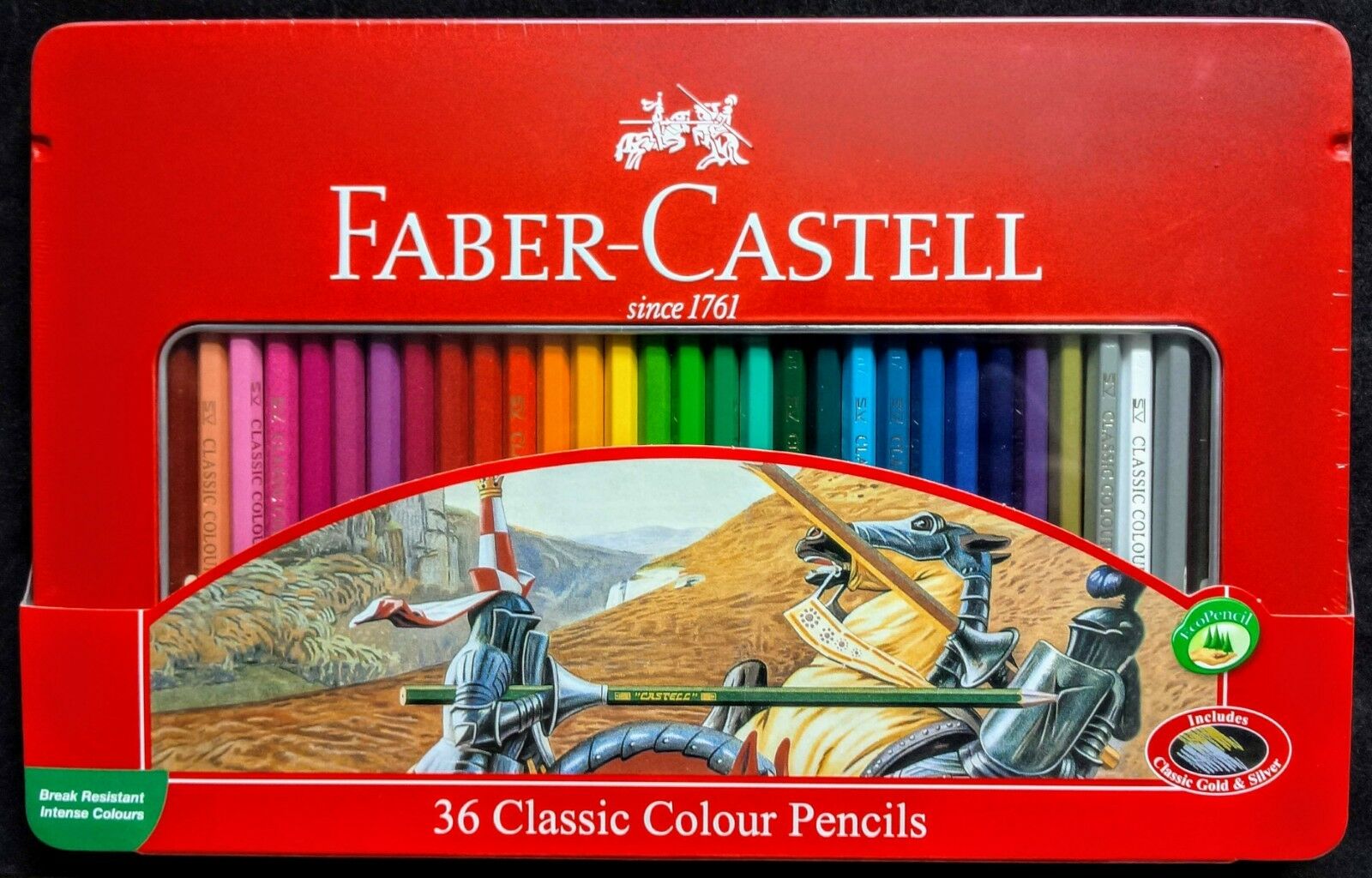 FABER-CASTELL Crayon de couleur Classic 115886 36 pcs., multicolor